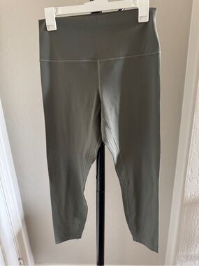 Women’s Lululemon Align High Waist Olive Green Active Leggings